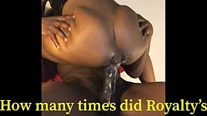Ebony Royalty Loves Monster Cock Nasty Play