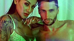 cute girl relaxes alone on bed