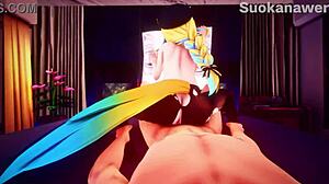 Uma Musume Rides In Cowgirl For Creampie