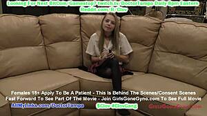 Clov Ava Siren poslana na pregled k doktorju Tampi! Dobro pregledana pri girlsgonegyno.com z rokavicami in razširjanjem.