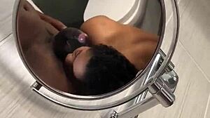 The Brunette Says, 'Let's Keep This Secret,' As She Gives Her Lover A Deep Blowjob Outdoors