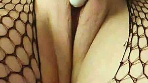 Cody Roy Giving Danielle Roy The Best Time Of Her Night Watch As She Comes Everywhere In Fishnet Lingerie