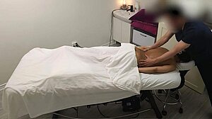 Young Indian Sarah Gets Unforgettable First Massage with Sexy Natural Body in USA