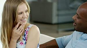 Blacked! Petite Blonde Rachel James Takes First Big Black Cock!