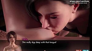 Súložiť nevlastnú mamu v hentai hre