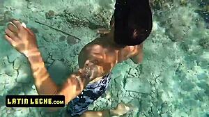 Snorkeling turns to fucking underwater 😏