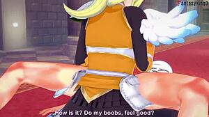 Lalatina Darkness giving epic suck and tit job POV