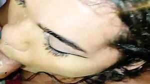 Wanessa silva sucks technician's cock intensely