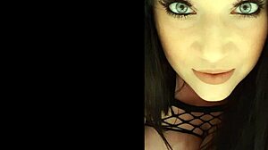 stare into harmony reigns' pretty blue eyes and accent