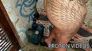 wife was so horny, begged me to bareback slam her hard. couldn't resist that chubby brazilian body!