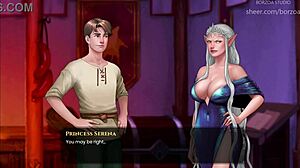 Princess Serena summons her copy to please all my needs.