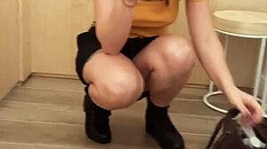 Jerking Off Intensely In The Dressing Room Of The Shop