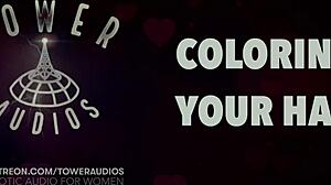Erotic audio dirty talk for women coloring hair