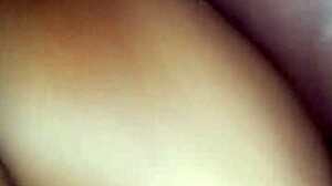 Girl next door pulls her panties aside for sensual bedroom fun?