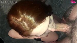 i’m just a teen amateur spitting and sucking hard on cock