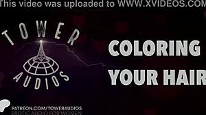 Erotic audio dirty talk for women coloring hair