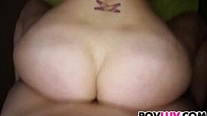 Cherry torn rides big cock hard