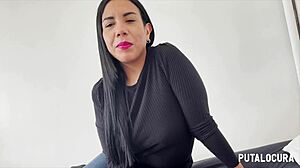 Putalocura - Kolombiana Seksi Fabiola Menelan Cum dalam Ngentot Liar Torbe