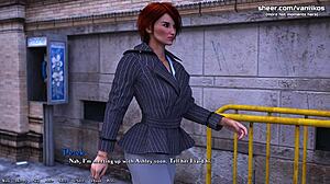 Redhead Milf Teacher Gets Her Tight Pussy Creampied By Big Cock Student In Being A Dik