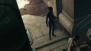 futanari character gets fucked in fallout 4 game