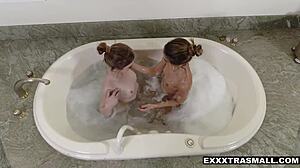 petite gracie green and tara ashley fuck with big cocks