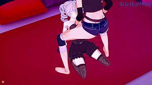 excellen browning and az sainklaus and nine and chitose kisaragi intense futanari sex - super robot wars impact & 30 & v hentai