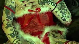 milf on the shelf xmas solo orgasm?