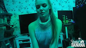 I was sucking cock while groping myself in the dark.