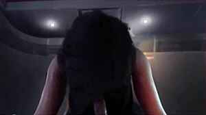 Damn! 3D Animation Babe Takes Hard Anal Pounding!