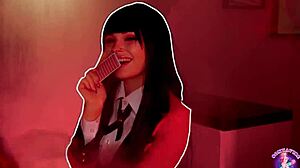 Mary pleases horny Yumeko with toys and masturbation in 4K.