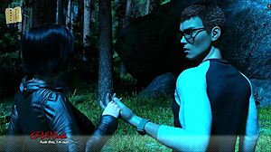 Alternate existence with big tits and ass in homemade scene