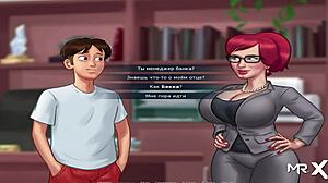 what's happening in this redhead pussy sex scene?