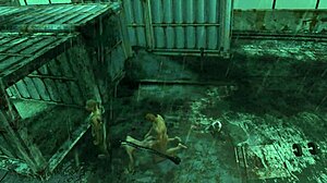 futanari character gets fucked in fallout 4 game
