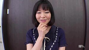 japanese milf ran miyasako gives blowjob in tea ceremony outfit