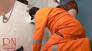 housewife with no panties seduces plumber, oops c 2