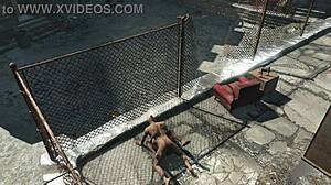 futanari character gets fucked in fallout 4 game