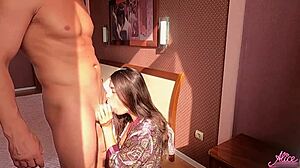 Passionate Cowgirl Riding And Blowjob Leading To Anal Creampie With Teen Orgasm In Close-Up