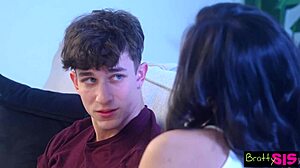 Bratty Stepsis Kimmy Kimm Craves Stepbro's Dick To Forget Her Crush.