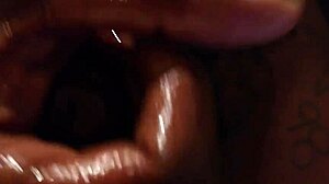 Hairy BBC solo: Hallelujah Johnson masturbating his monster cock close-up 😍 part 2