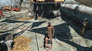 futanari character gets fucked in fallout 4 game