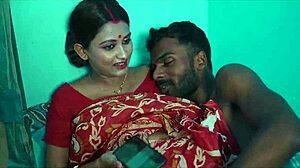 Hey, enjoy romantic hardcore with married Indian wife and stepbrother!