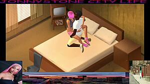 jonnystone drops flip and fucks dip interracial