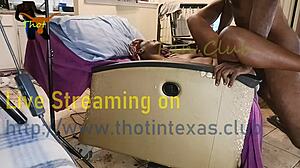Thot in texas shows ebony wet pussy, hairy milf ready for action?