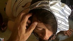 french amateurs suck cocks in satin lingerie 😍