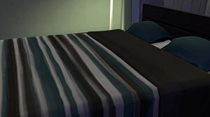 Anime Girlfriend Fuck Session Ends in Bathroom Scene