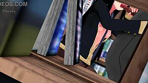 A story in the Netorare series featuring Akiba in 3D anime with masturbation