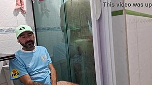 asked to use the bathroom with her in the shower 😊