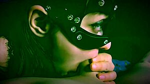 Man Shoots Cumshot Into Woman's Mouth During Blowjob