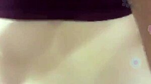 husband and wife on webcam