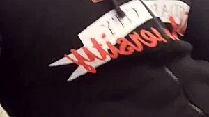 Naughtiness in gym bathroom with guys in sheer